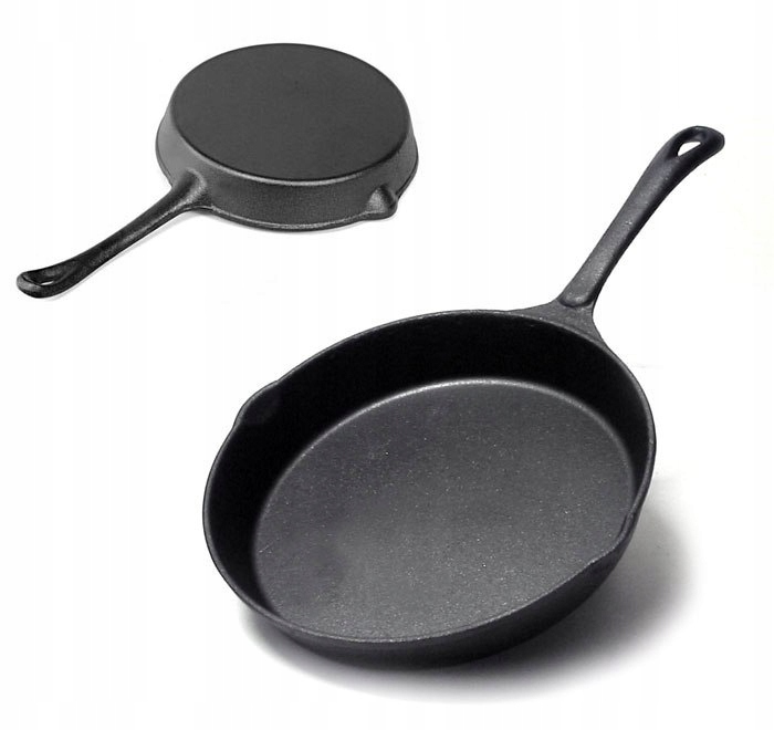 

Patelnia Ciężka Żeliwna 26 cm Głęboka Indukcja Gaz