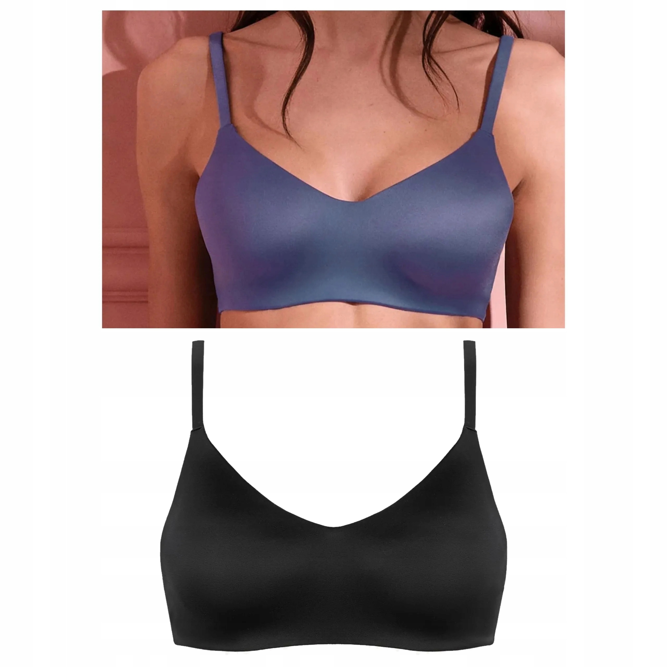 2 ks Podprsenka Lormar Active Ultrashine jeans černá S