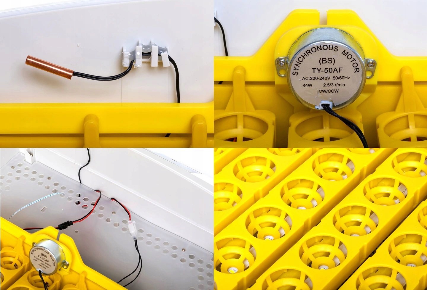 AUTOMATYCZNY INKUBATOR DO JAJ WYLĘGARKA 56 JAJ 80W EAN (GTIN) 3380743010472