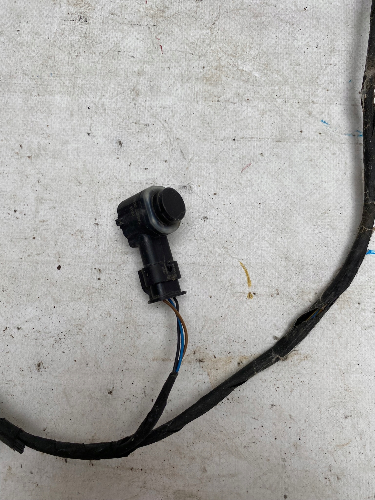 VW SHARAN 2 II 10- bundle wiring PDC front 6 PDC 7N0871095C