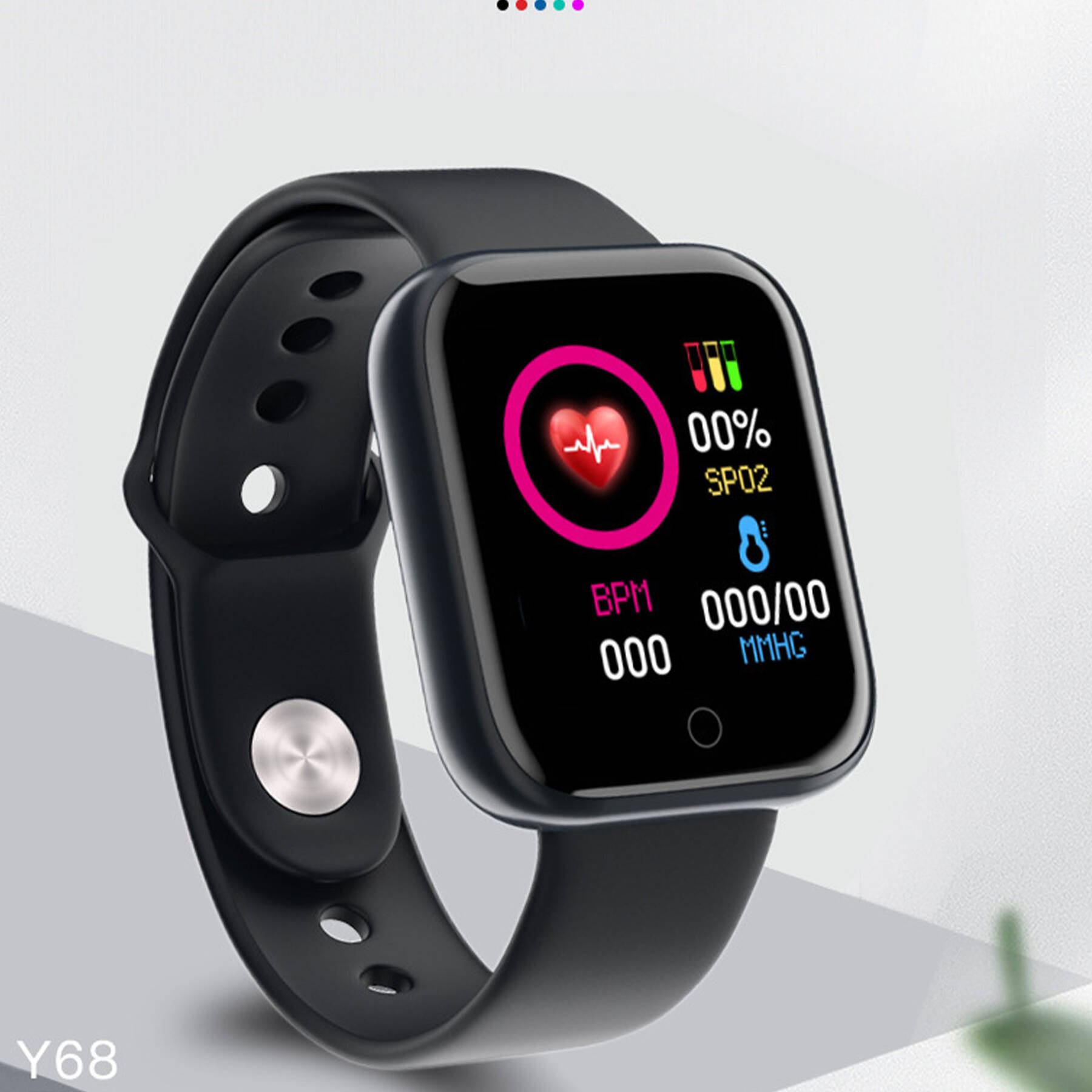 SMARTWATCH DAMSKI ZEGAREK SPORTOWY SMART WATCH TRYBY PRACY Złącza brak