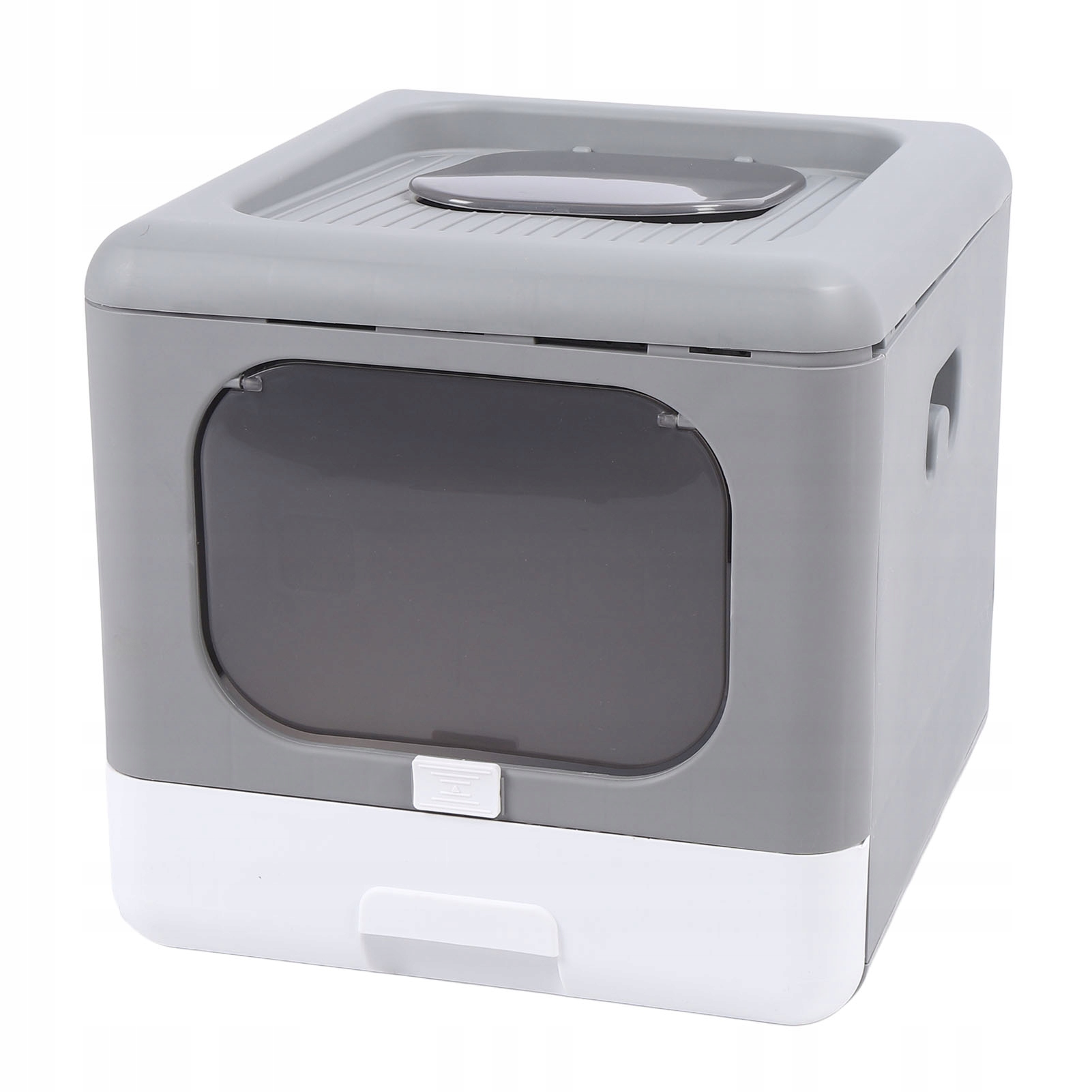 Levně Uzavřená kočičí toaleta Velká skládací nočník pro kočku Sníží zápach