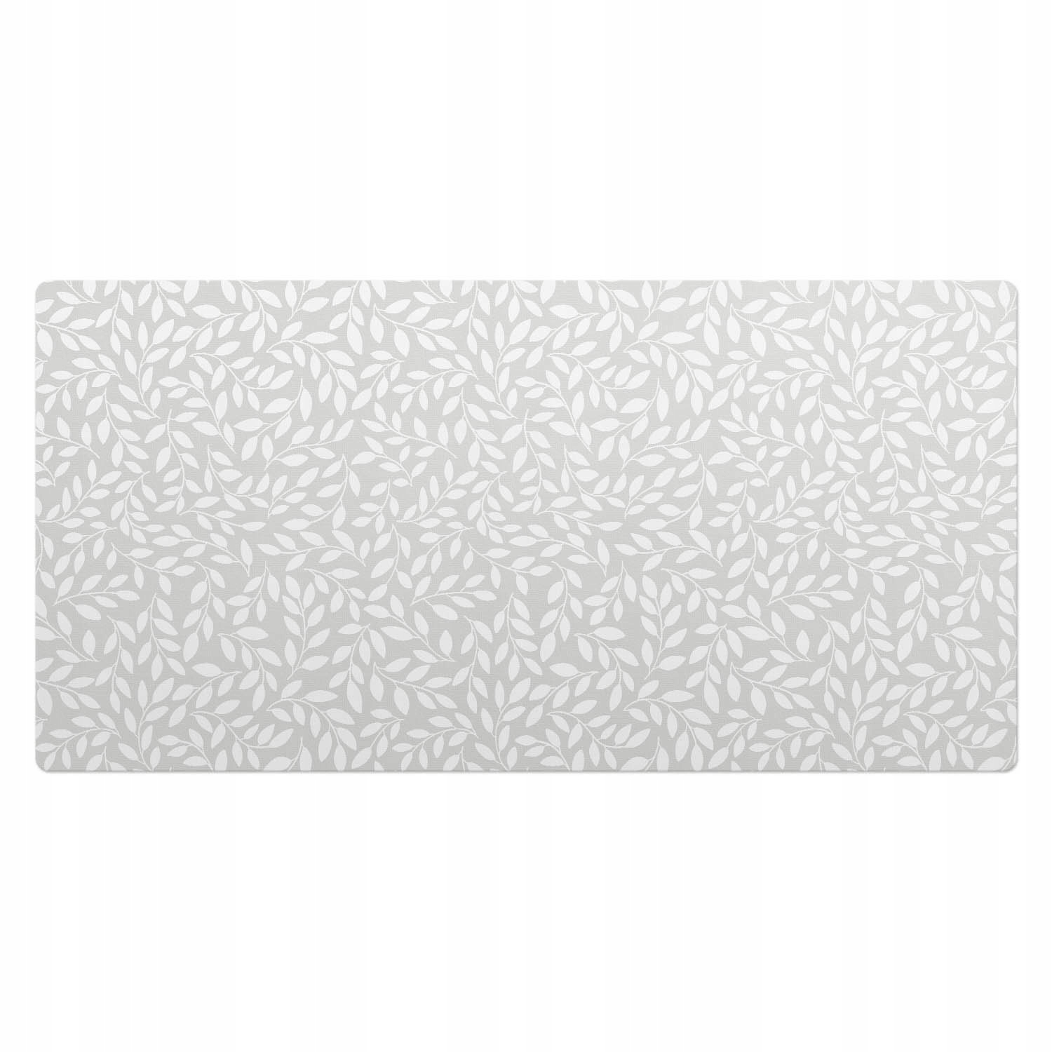 Podložka na psací stůl se vzorem pro teenagery a studenty Vzor s listy 100 x 50 cm