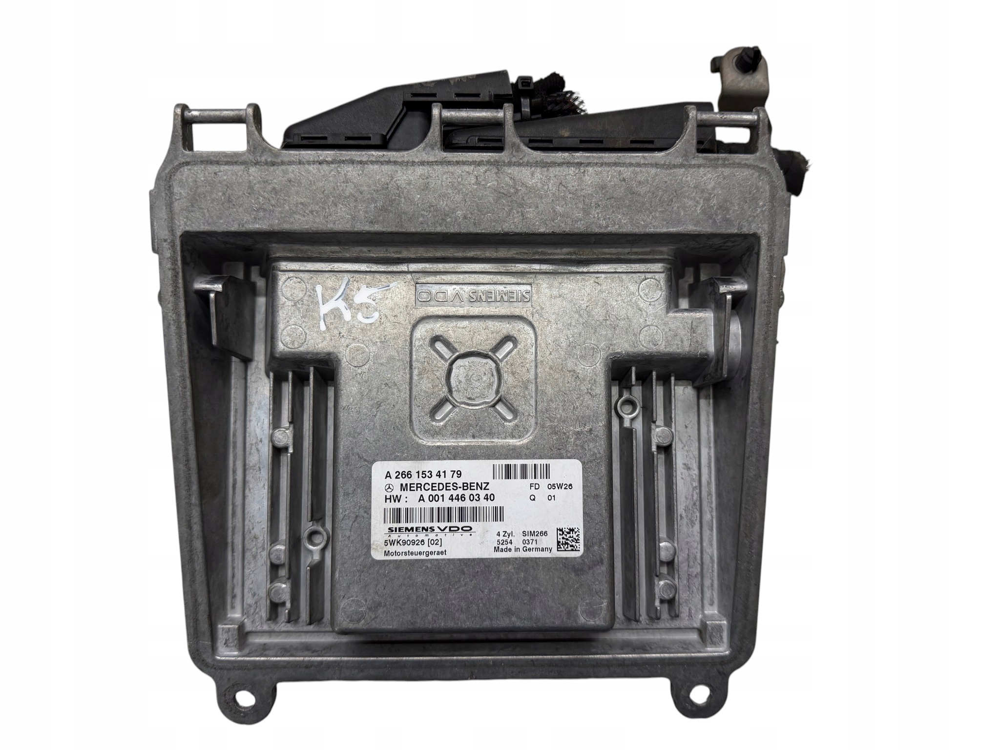 computer control unit of the engine MERCEDES W169 1.5 A2661534179
