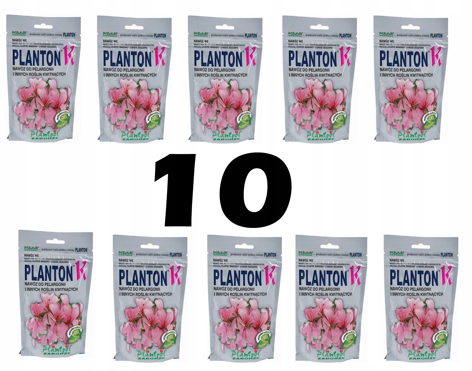 

Planton K nawóz do roślin kwitnących 10 szt