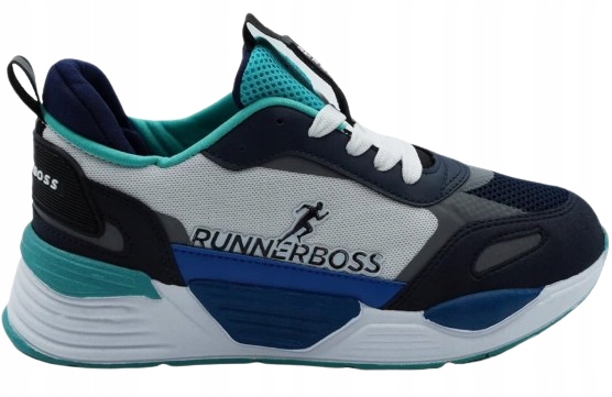 Runnerboss Pánské Sportovní Boty Se Síťkou, Šněrovací, 44 J3F