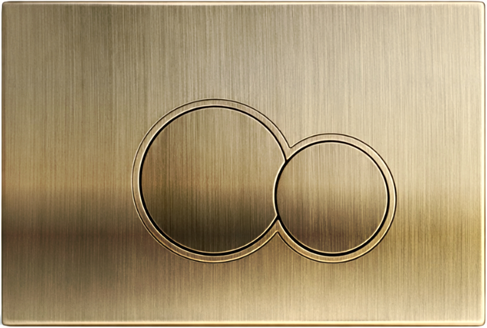 Tlačidlo Simba 7 zlaté pre Wc rošt Geberit Duofix Basic UP100 Delta