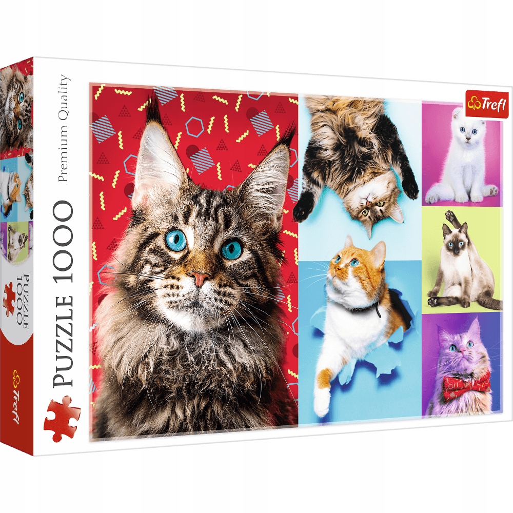 

Puzzle 1000 Wesołe Koty 10591