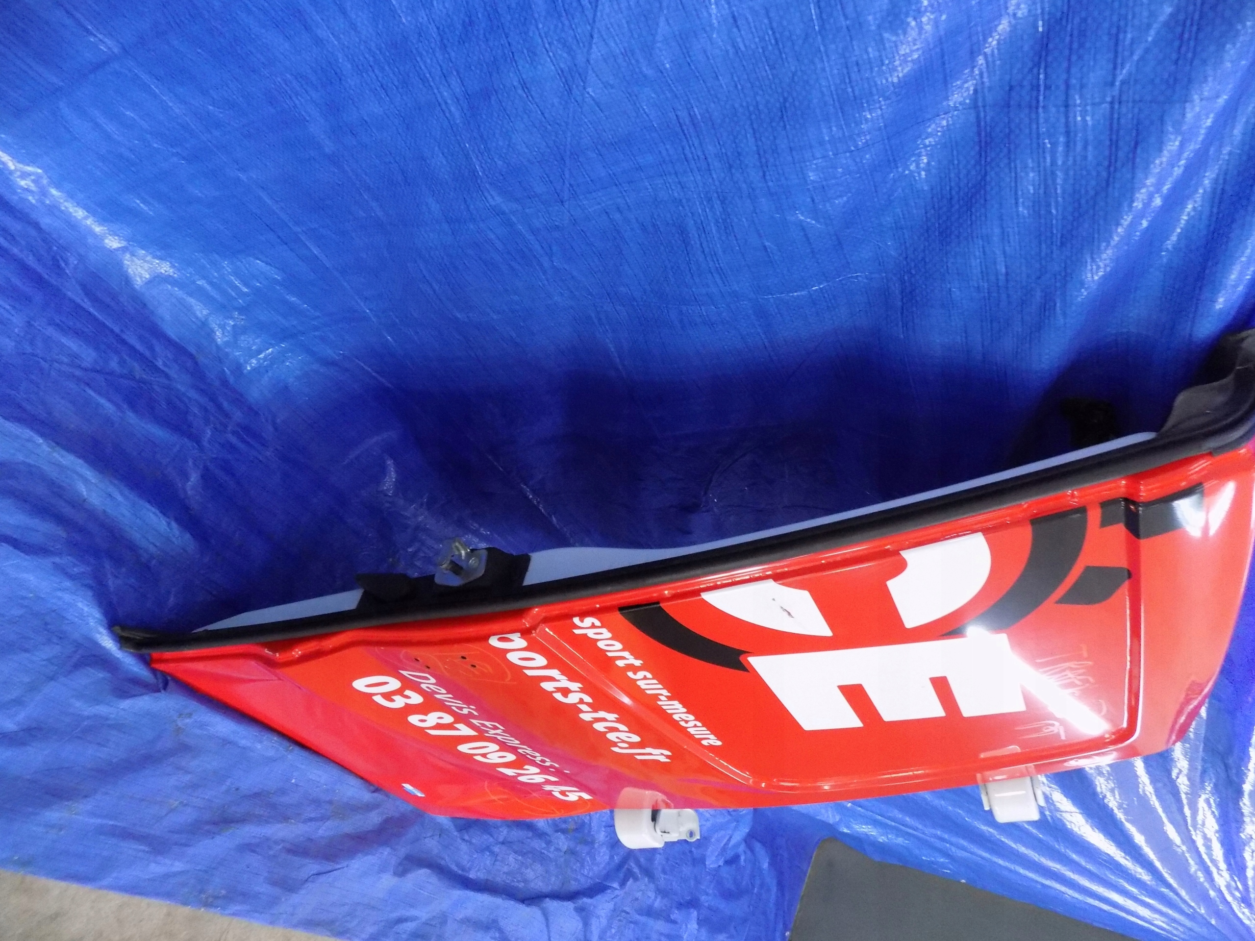 door right rear part RENAULT TRAFIC III hinges upholstery KPL