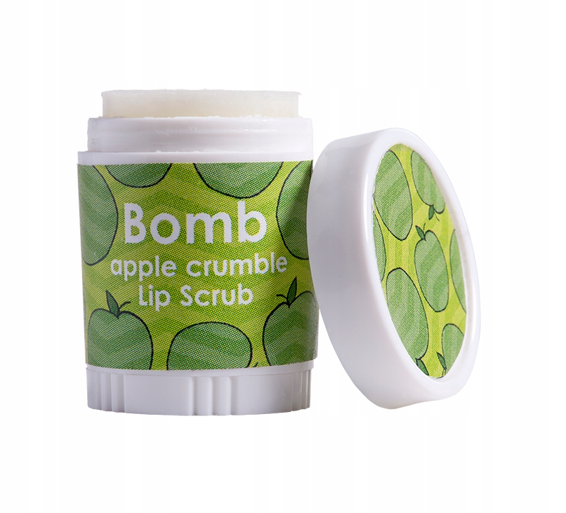 Delikatny scrub do ust SZARLOTKA Bomb Cosmetics