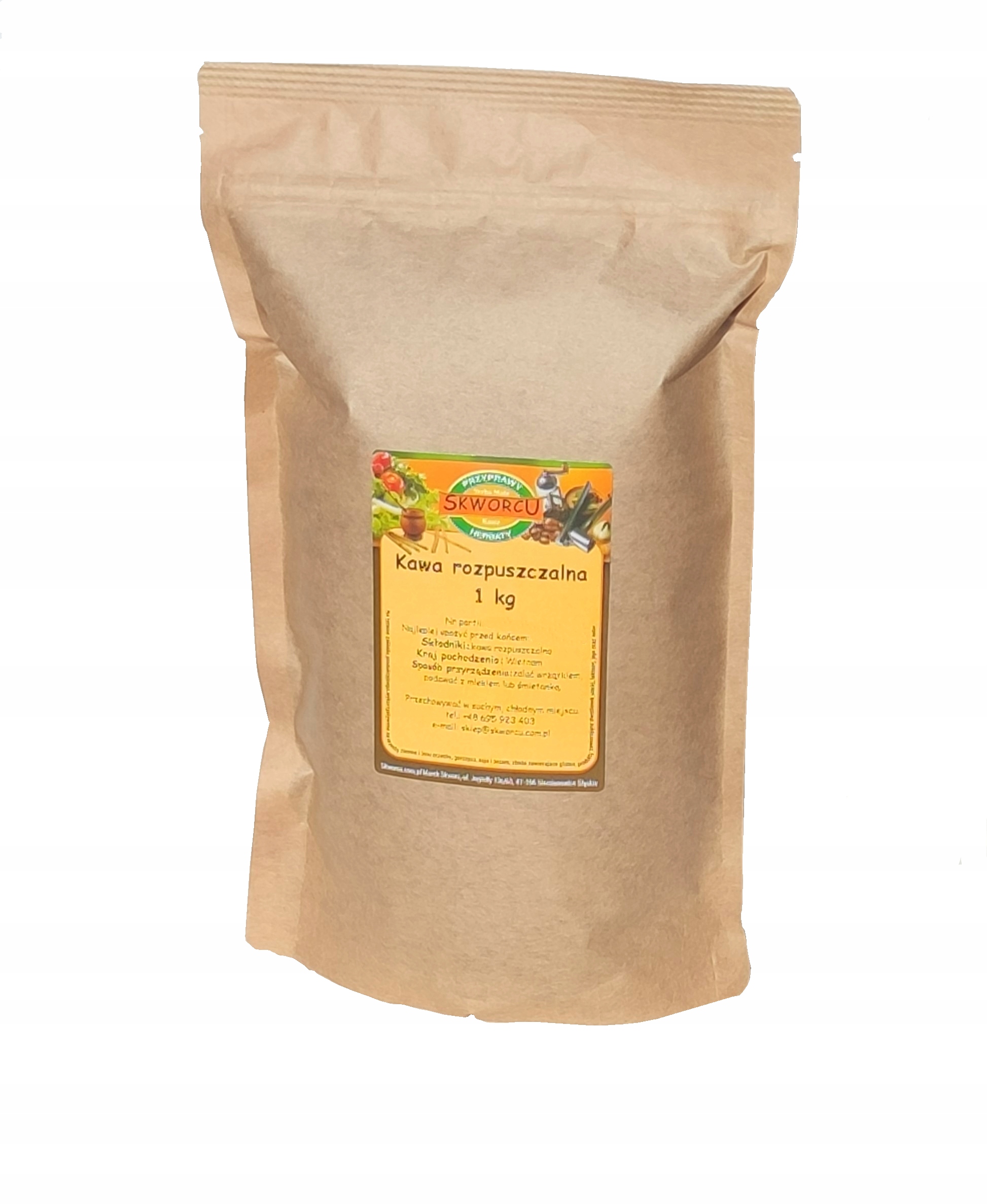 Levně Instantní Káva 1 kg natural