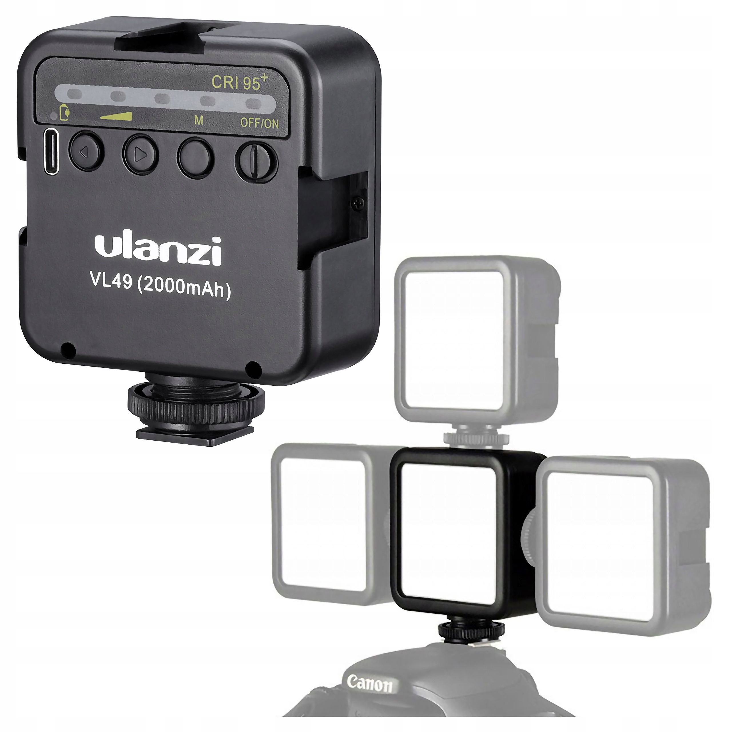 Led diodová lampa Ulanzi VL49 pro Dji Osmo Action