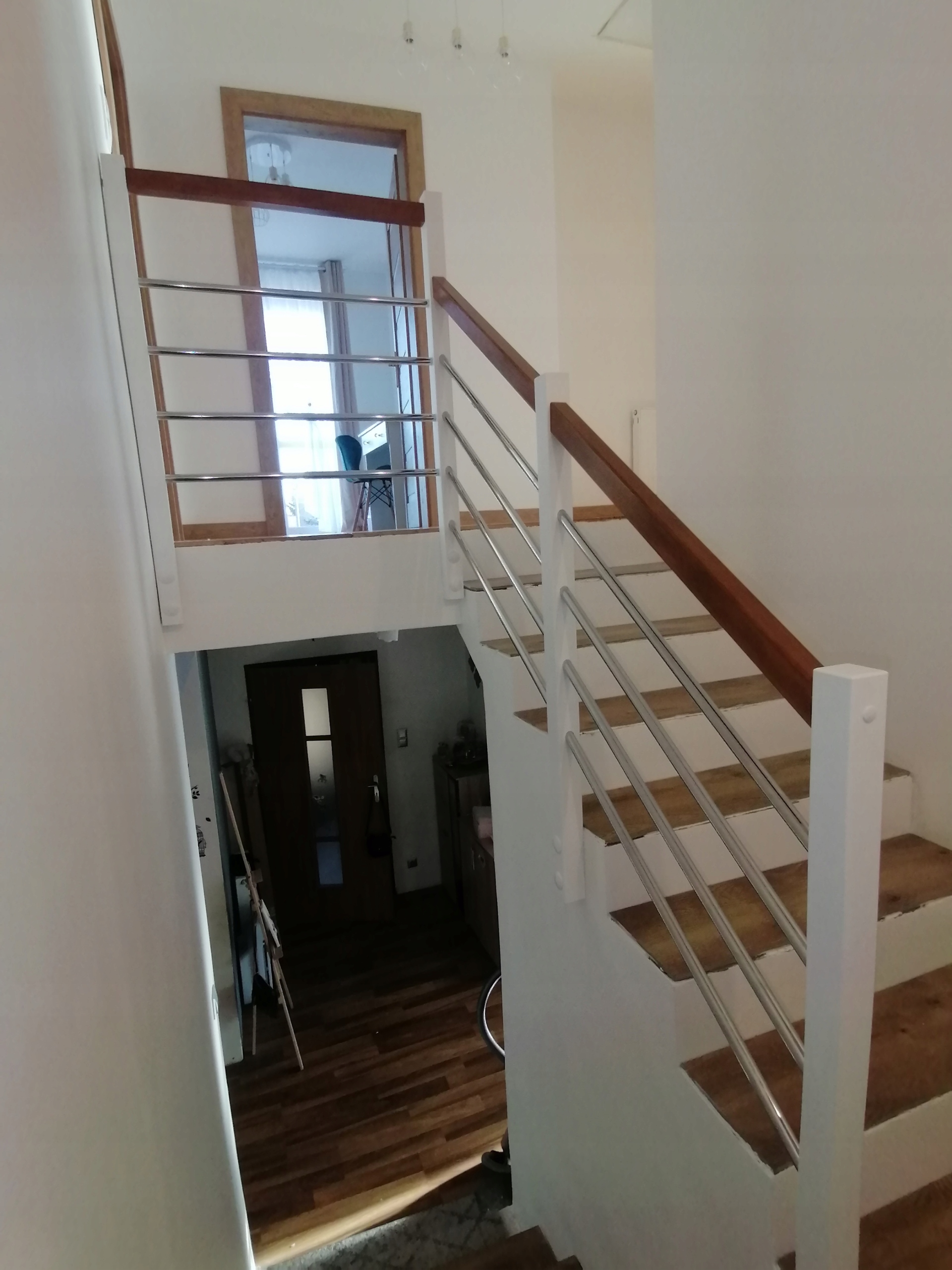 Zábradlí Na Schody, Boční Upevnění Dovnitř