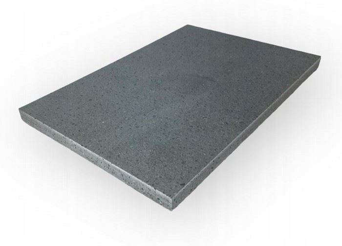 Lávový grilovací kámen 40 x 30 x 3 cm hladký