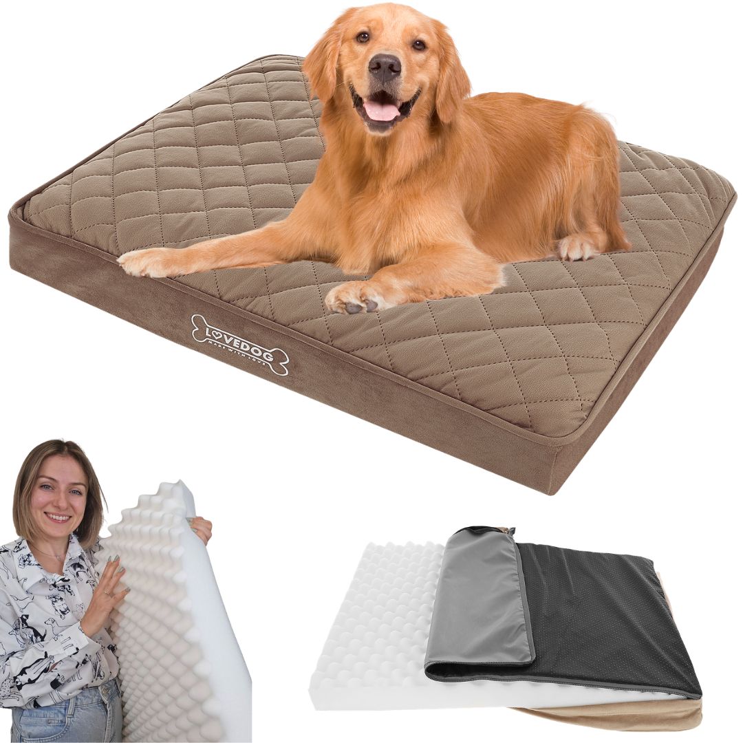 Legowisko Ortopedyczne Materac dla psa Pik XXL 120x90 dla bardzo dużego psa