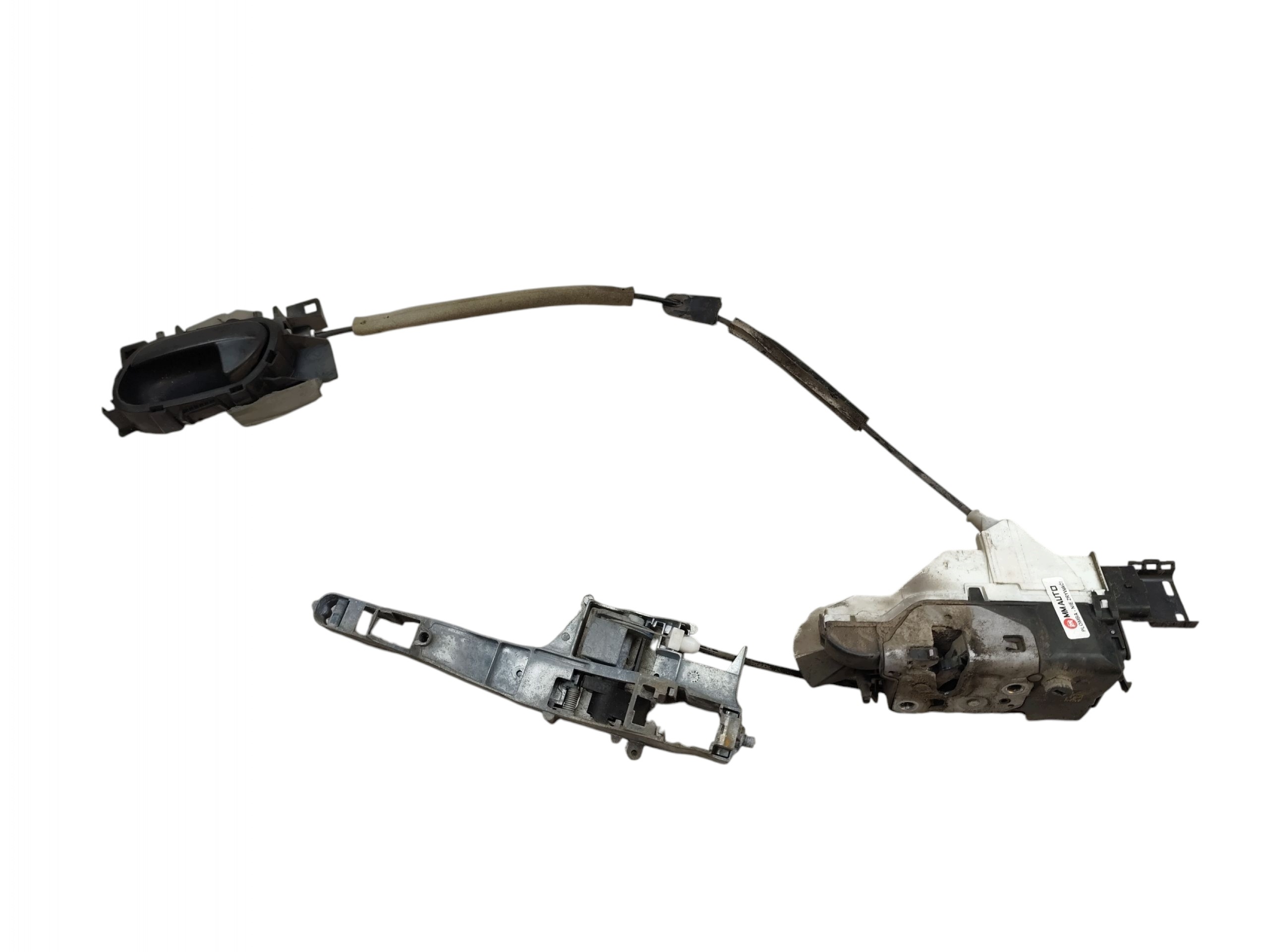 lock door left front 6 PIN PEUGEOT PARTNER II A01852