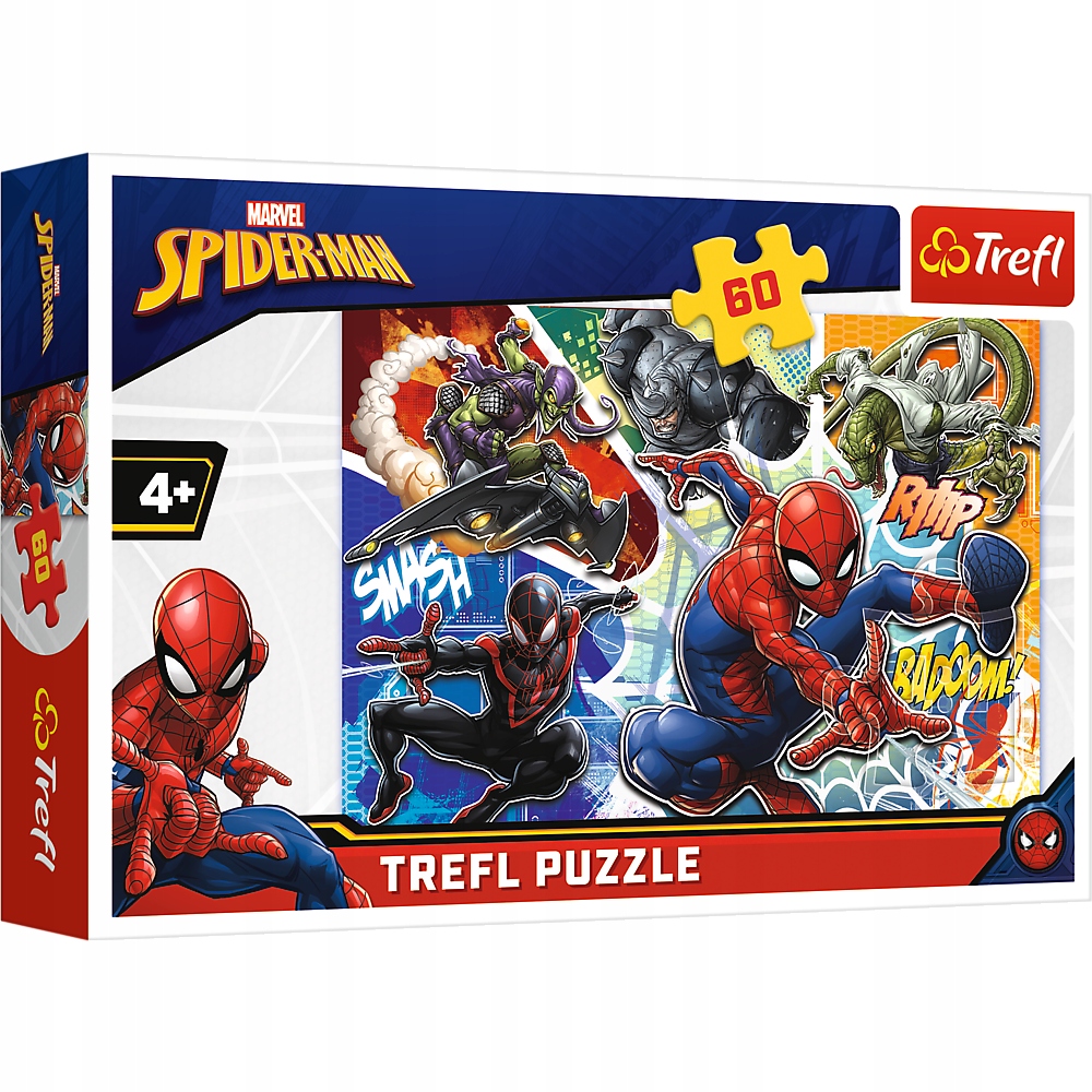 

Puzzle 60 El. Waleczny Spider-man Trefl