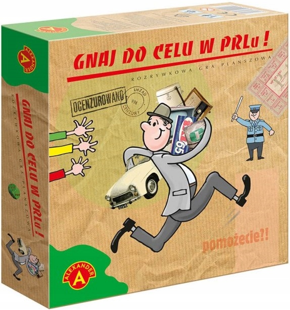 

Gra Planszowa Gnaj Do Celu W PRLu! Prl