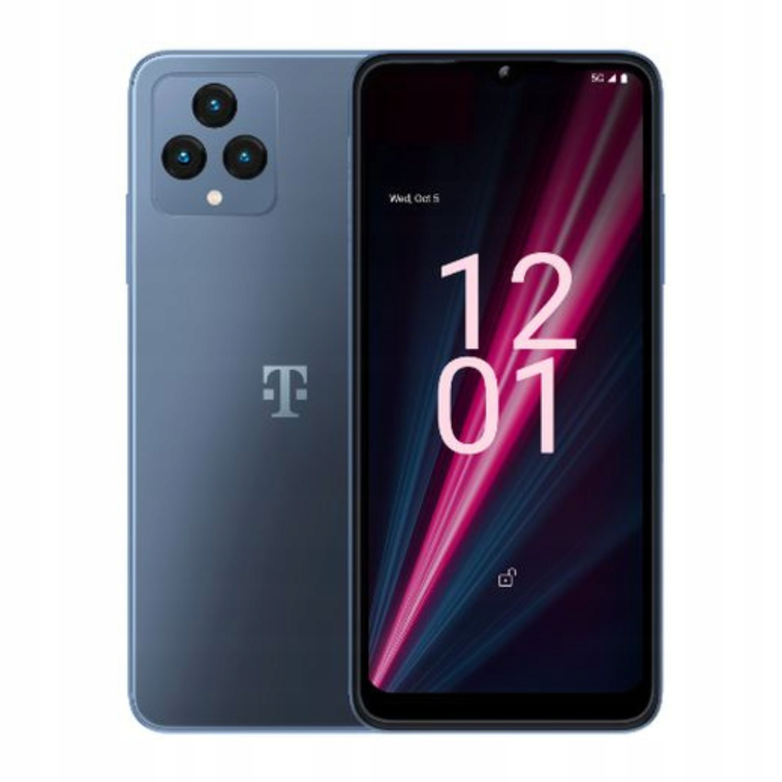 Smartfon T Phone 5G 4/64GB 6,52" Niebieski Oryg. opakowanie Nowy