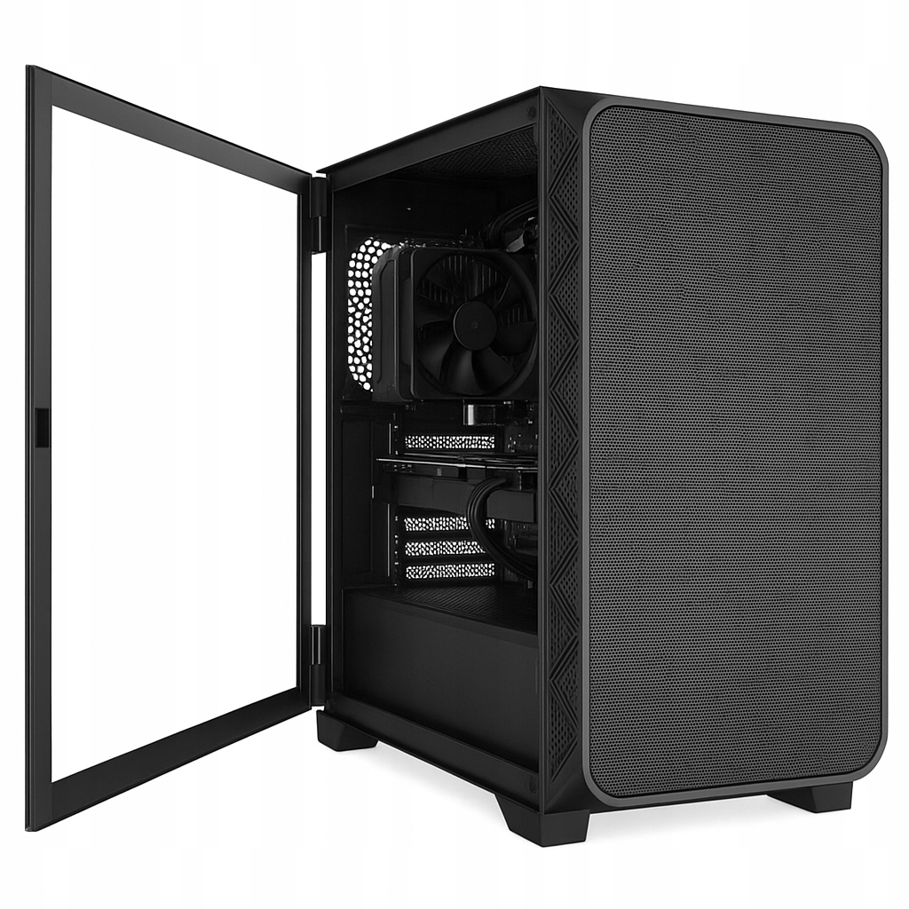 Obudowa Komputerowa Fornax MK200 mATX Mesh Usb 3.1 Czarna