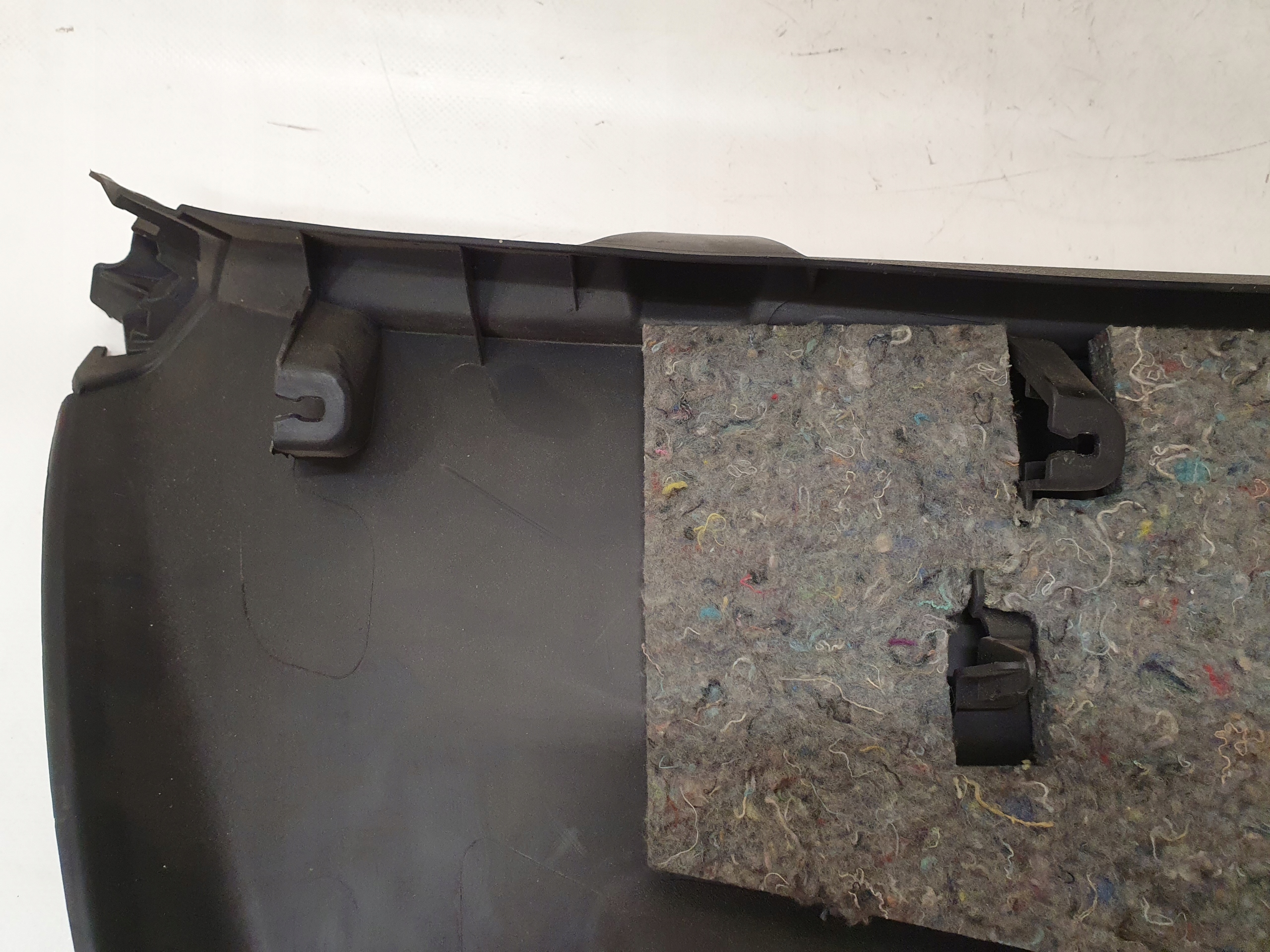 Peugeot 207 upholstery plastic bonnet boot