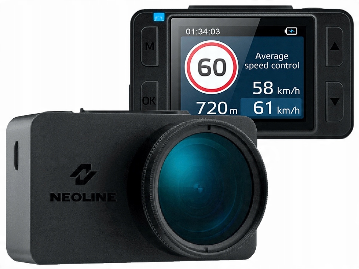 

Wideorejestrator Neoline X74 tryb noc parking Gps