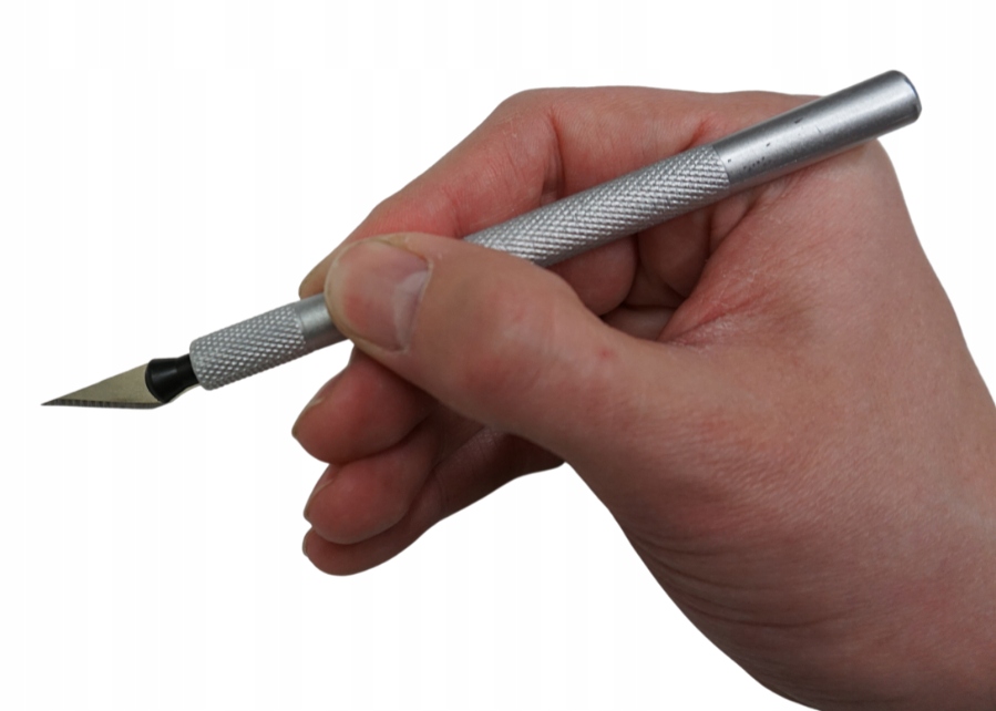 

Nóż Modelarski Nożyk Skalpel Precyzyjny 9 Ostrzy