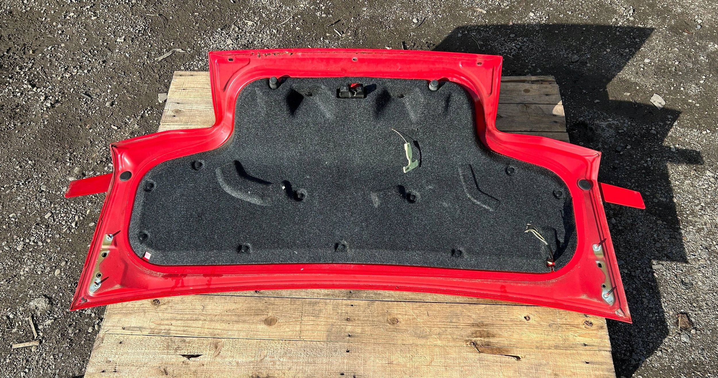 trunk door boot rear part rear Ford Mustang V GT Coupe 2010-2012