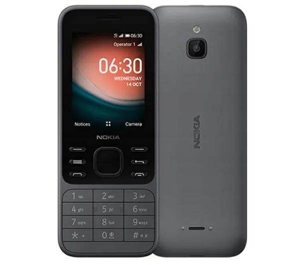 Мобильный телефон Nokia 6300 8 МБ / 8 МБ 2G черный