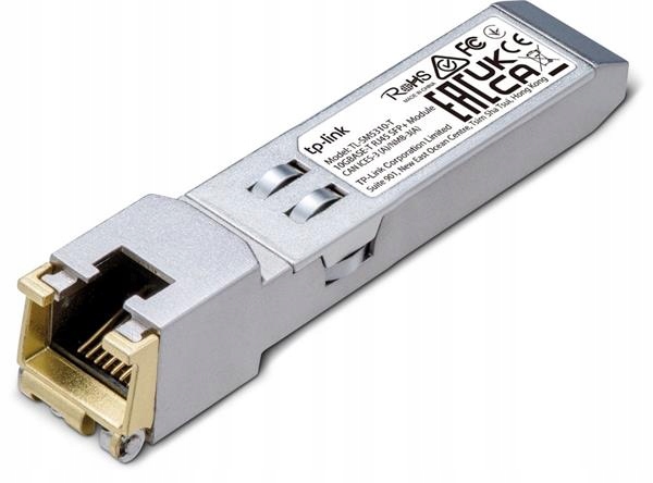 10GBASE-T RJ45 Sfp+ Module Spec: 10Gbps RJ45 Copper Transceiver, Plug and…