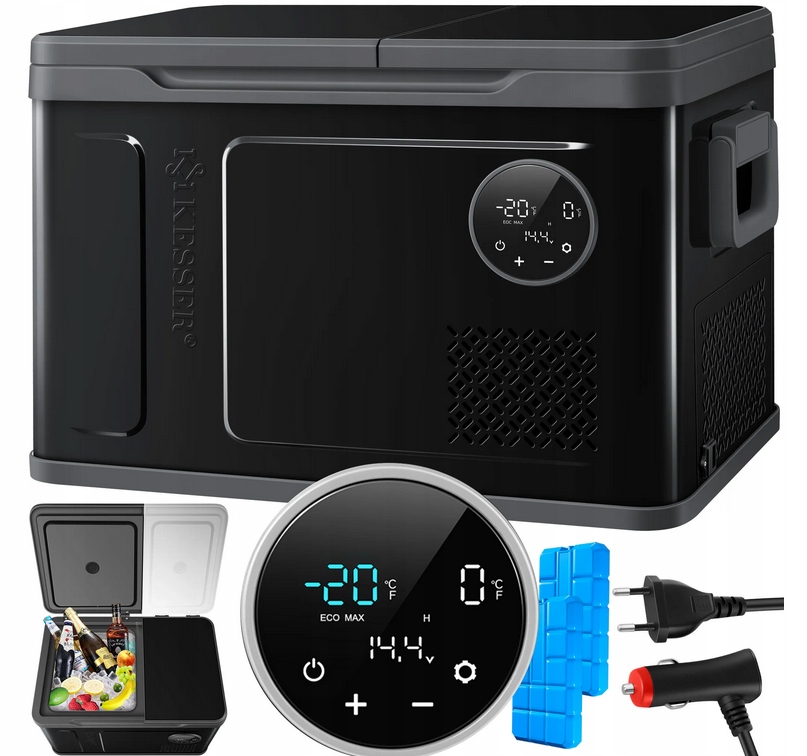 Kesser lodówka turystyczna 49L DUAL-ZONE z kompresorem, AC/DC, -20°C