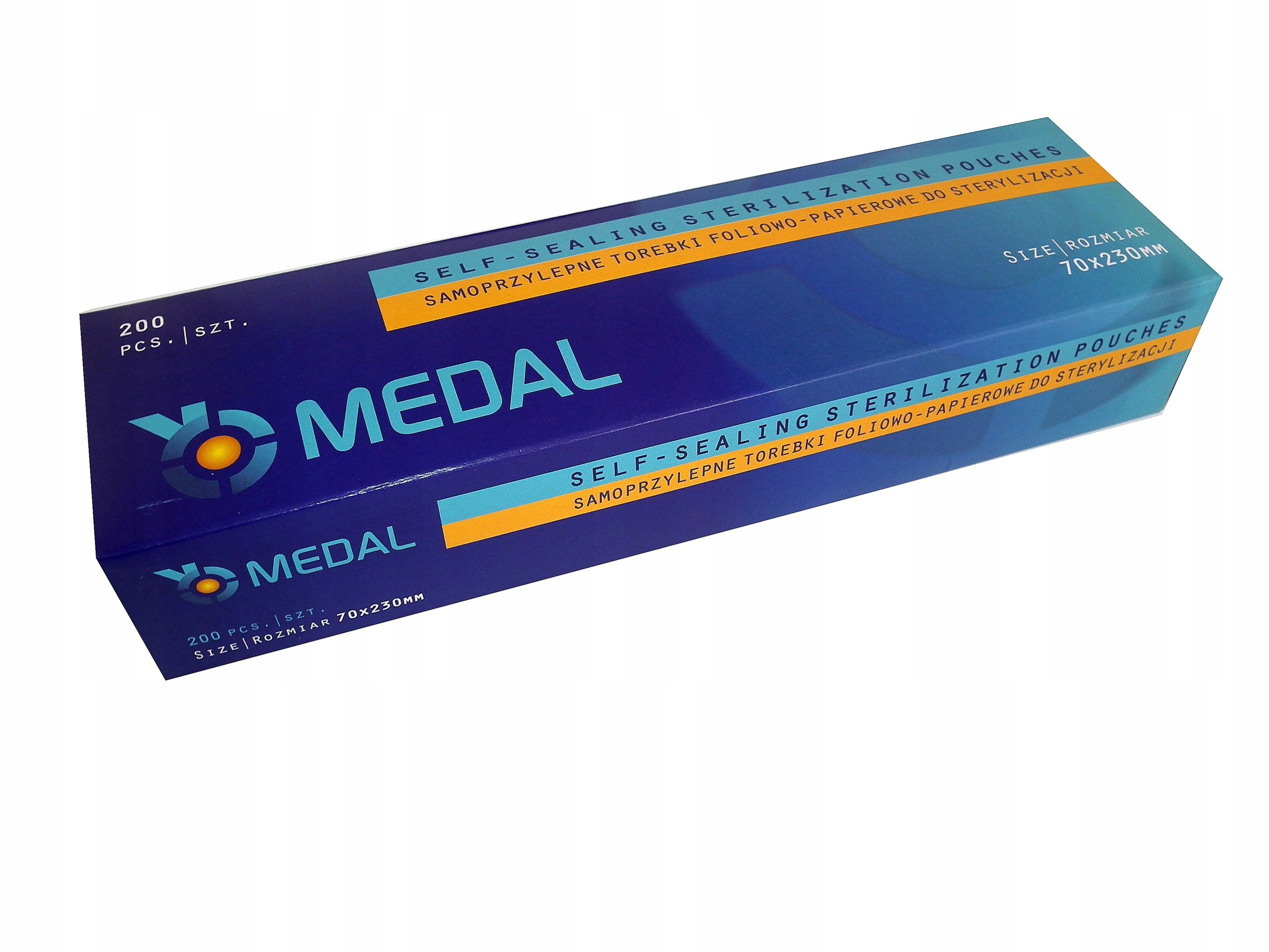 

Torebki Do Sterylizacji 70mm x 230mm Medal 200 szt