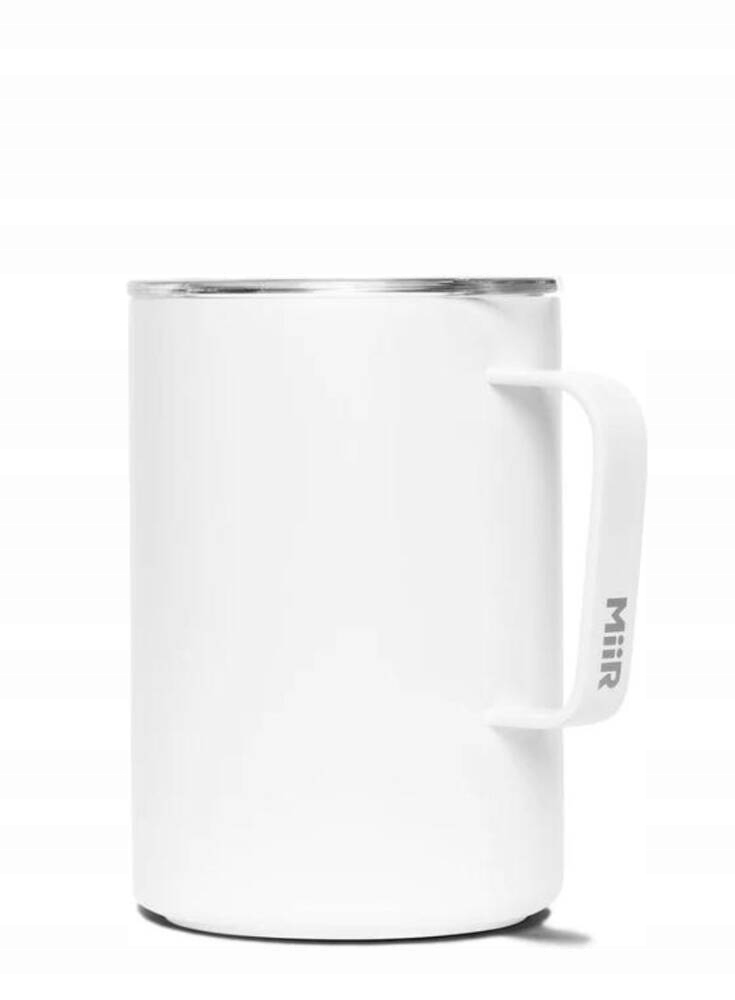 Termohrnek s víčkem pro práci Miir Camp Cup 470 ml white