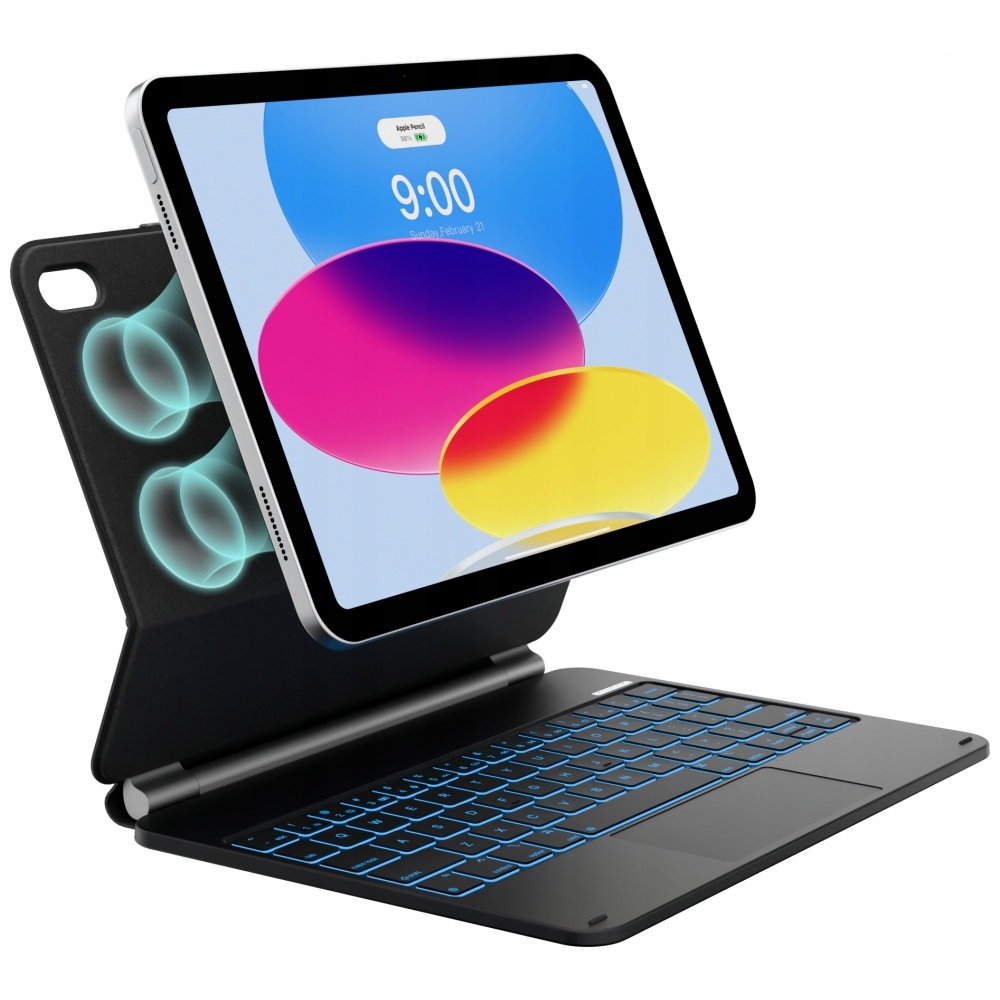 Puzdro typu Edge s klávesnicou pre iPad 11" (A16) 2025 iPad 10.9" 2022 W
