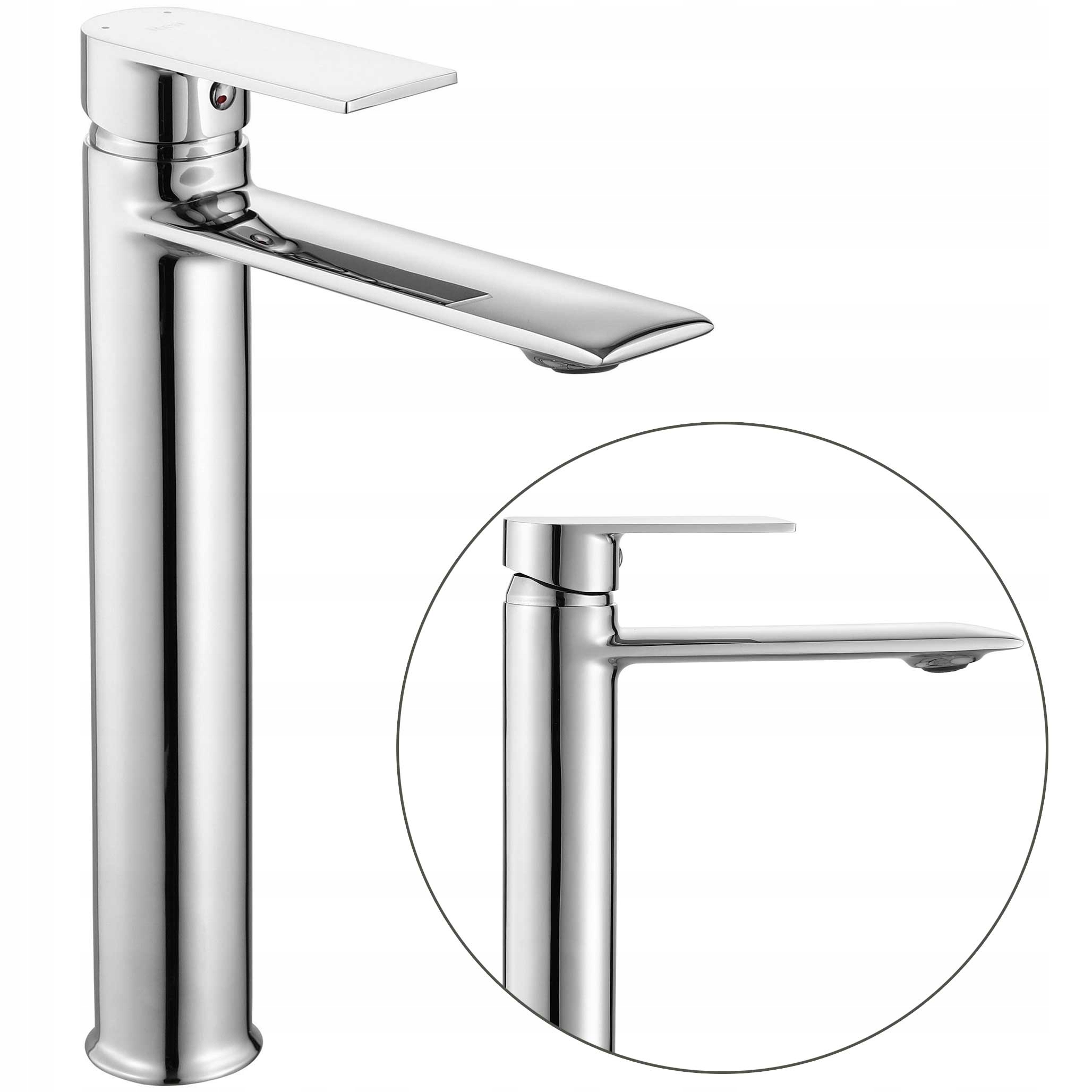 Umývadlová batéria Chróm Vysoká pre umývadlo Rea Veneta Moderný lesk