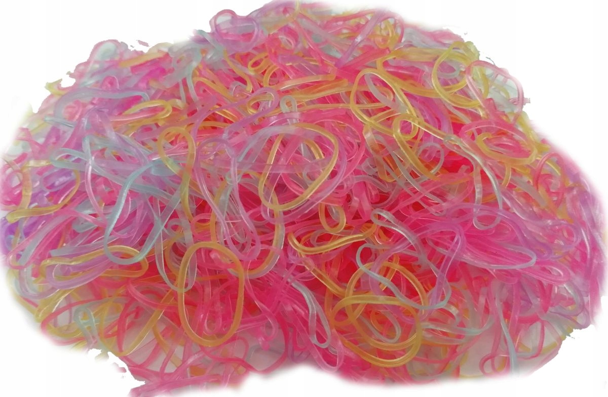 

Jednorazowe Gumki Silikonowe mix 100 szt.