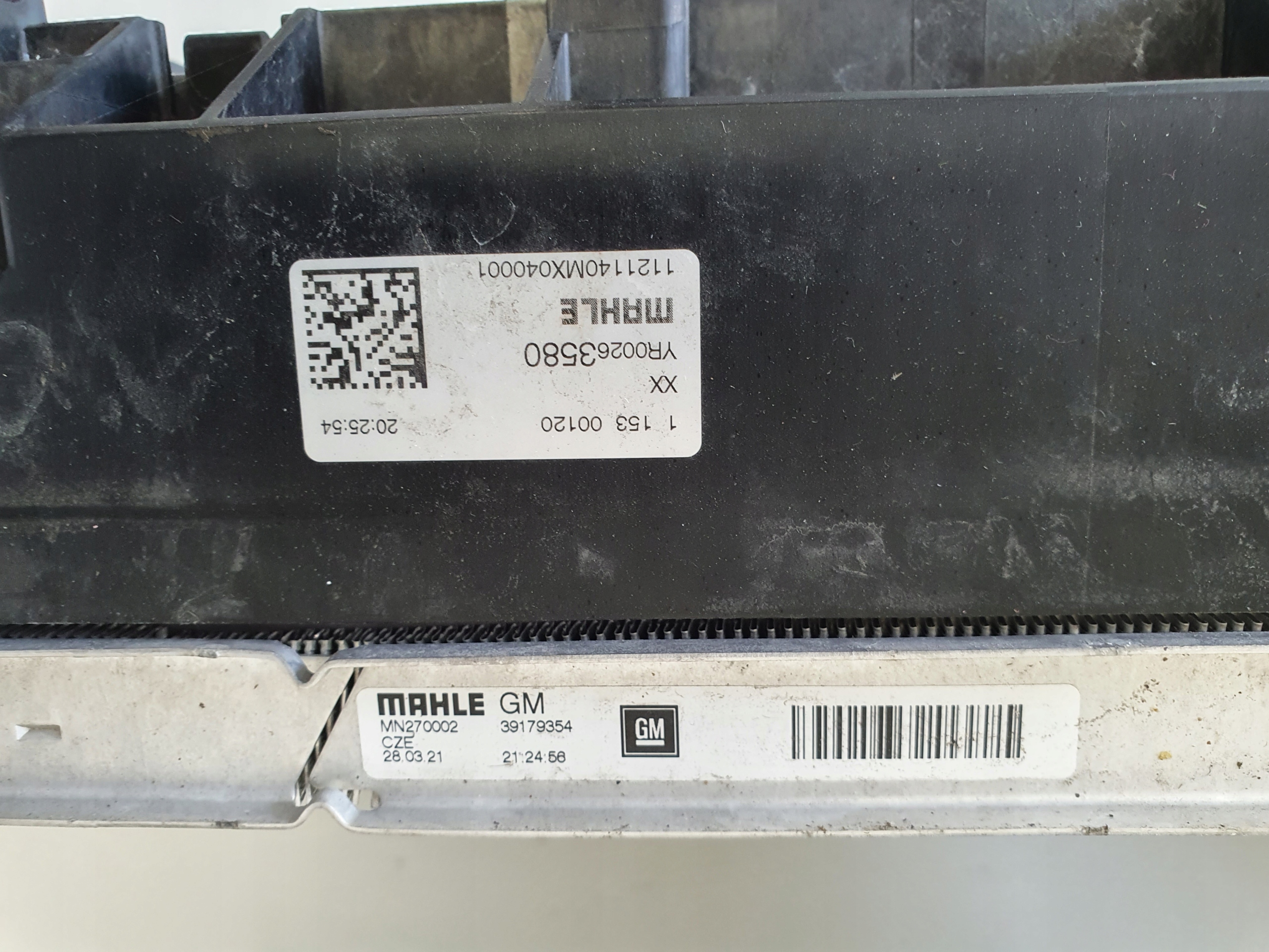OPEL INSIGNIA B LIFT radiator 2.0 TB