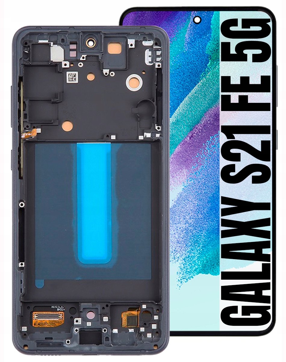 Displej Pro Samsung Galaxy S21 Fe 5G G990 Plná Velikost Oled LCD Rámeček