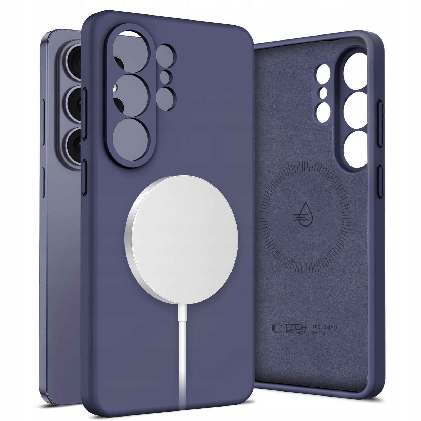 Tech- Protect Silicone MagSafe Galaxy S26 Ultra Cobalt Violet Tech-