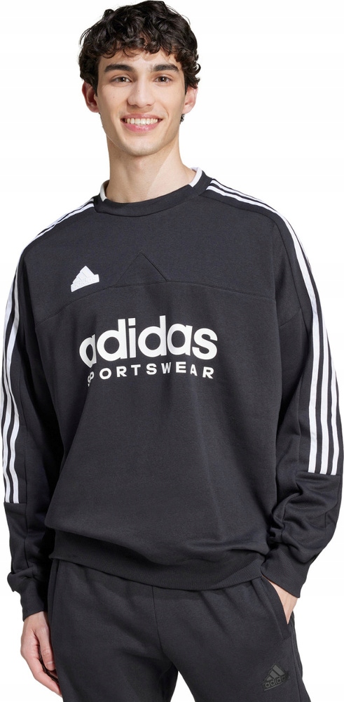 Pánská Mikina Adidas House Of Tiro Fleece Černobílá IW0172 vel. M