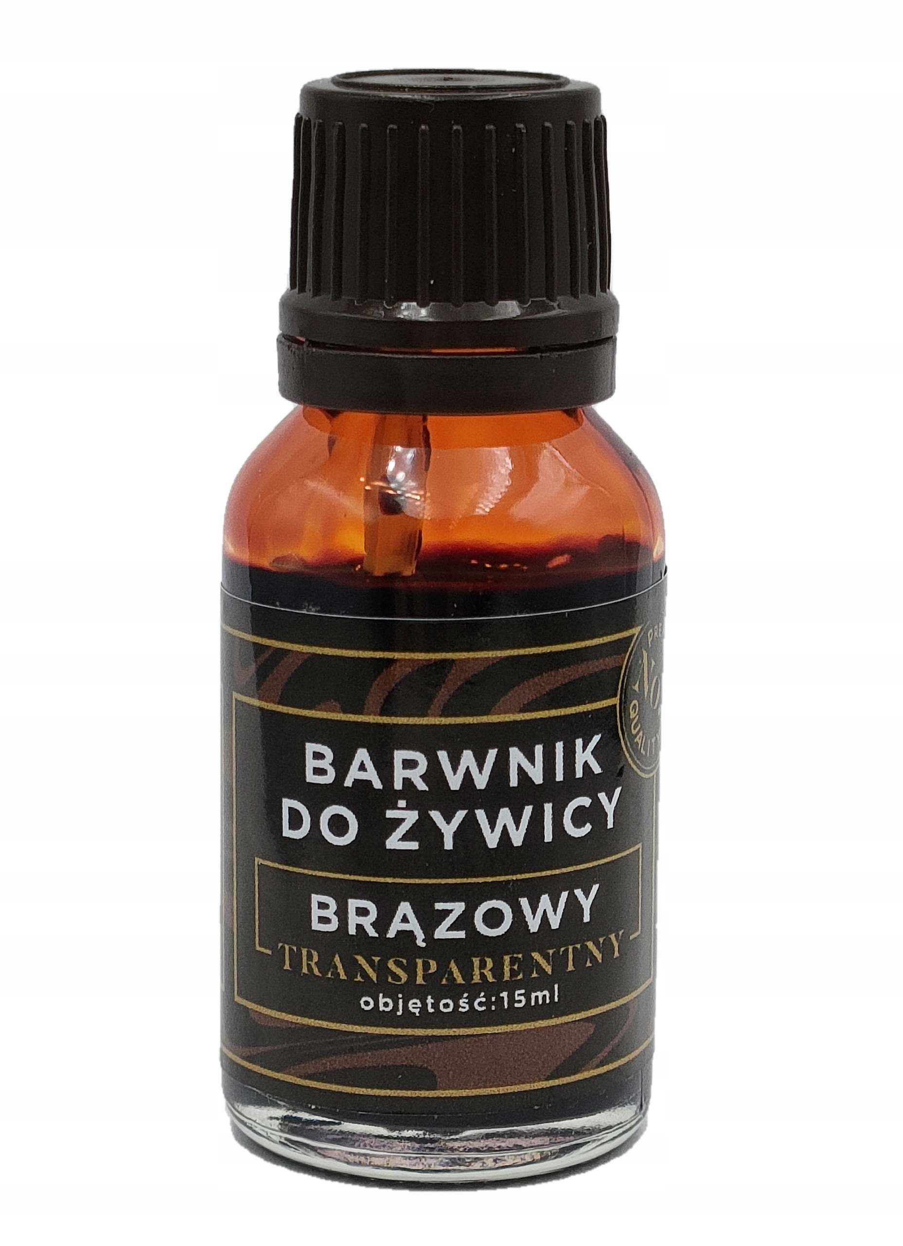 

Barwnik Brązowy JASNY15ml Transparentny Royalresin