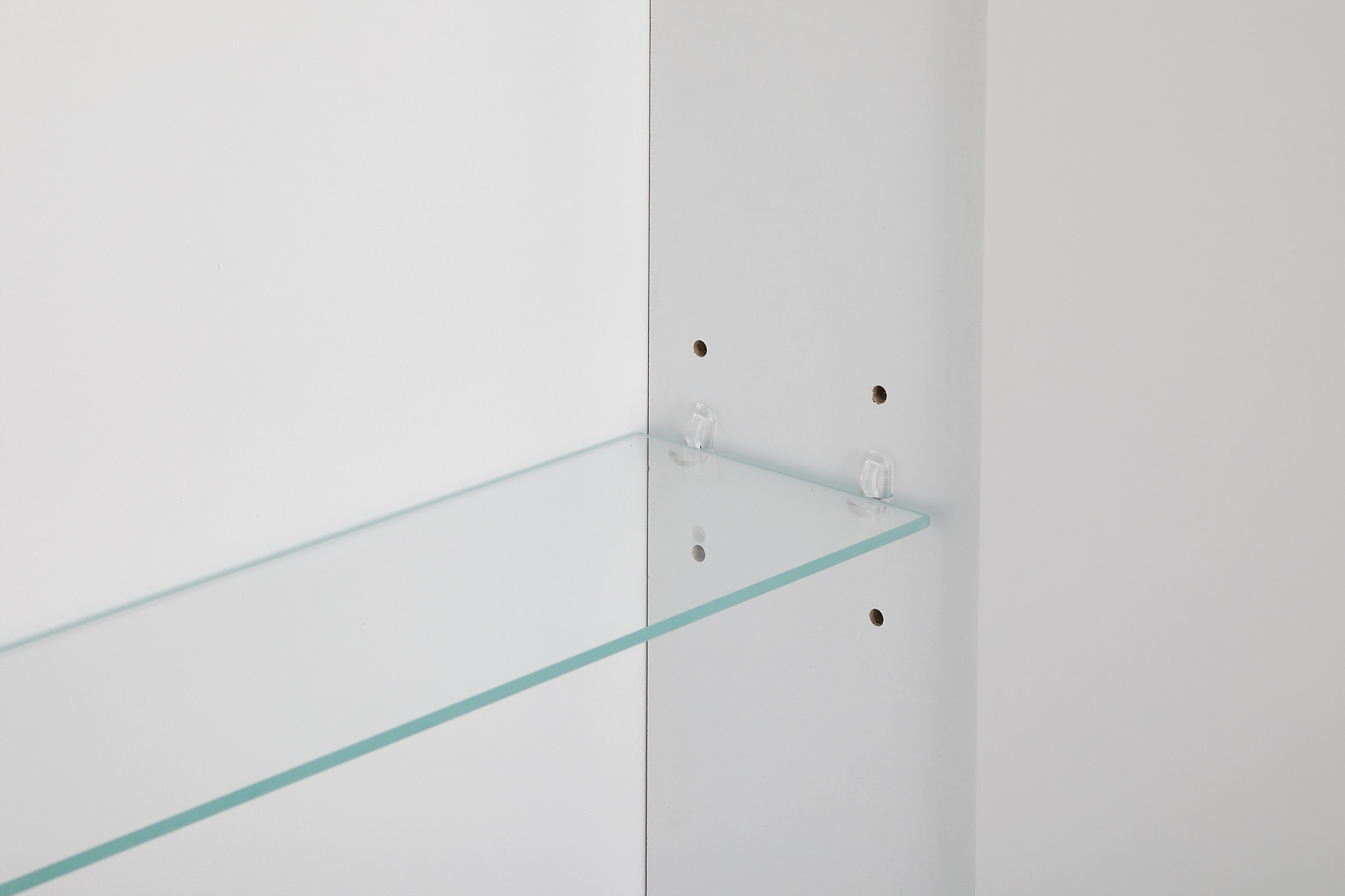 Szafka Łazienkowa Wisząca Biała Połysk Do Łazienki Na ścianę 40 cm Głębokość mebla 16 cm