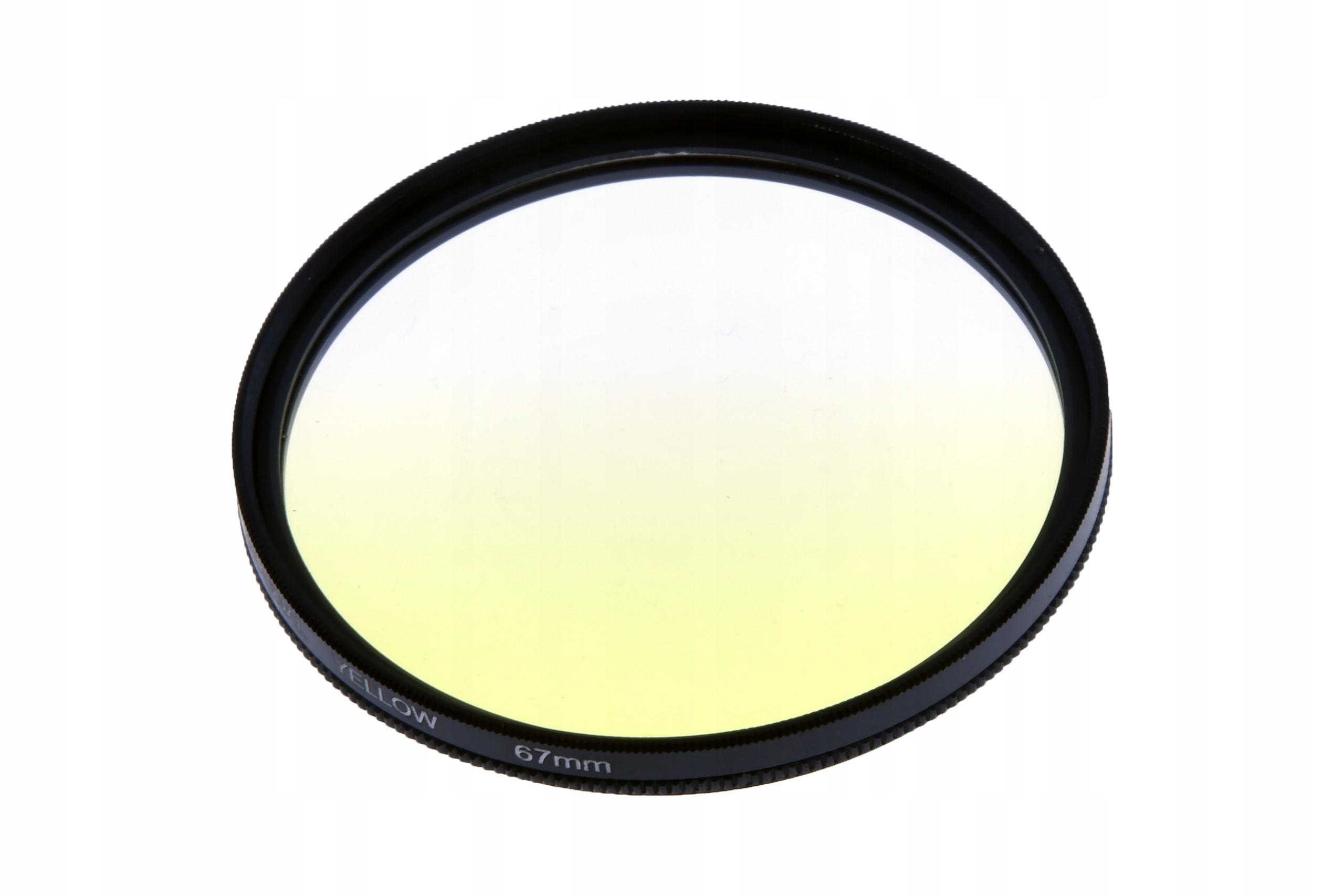 

Filtr połówkowy 67mm Żółty