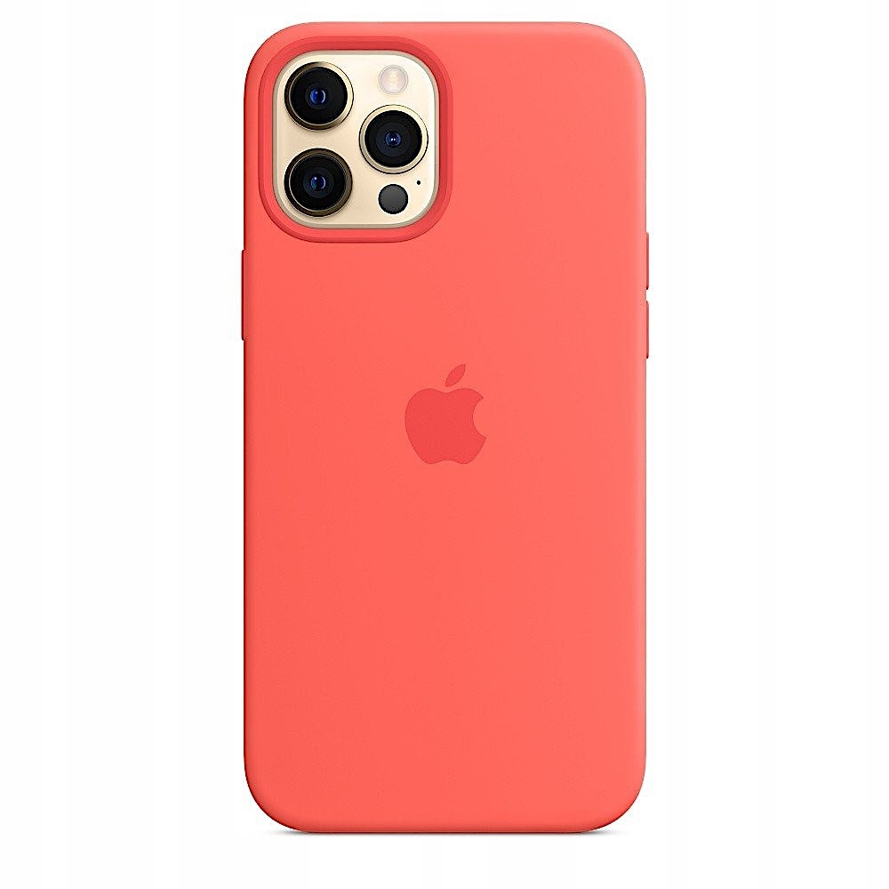 Silikonové pouzdro na iPhone 12 Pro Max Růžový Citrus Case Pink Citrus