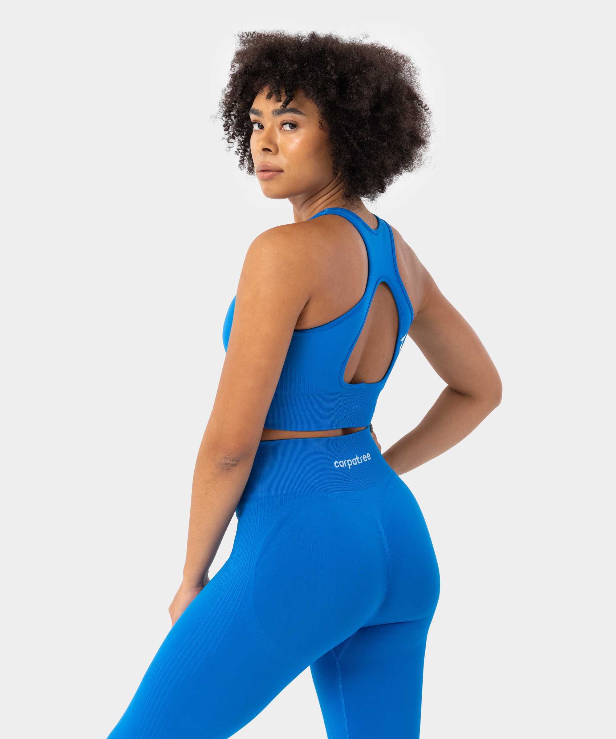 LEGGINSY NIEBIESKIE KOBALOTWE FITNESS SIŁOWNIA BIEGANIE - S Stan opakowania oryginalne