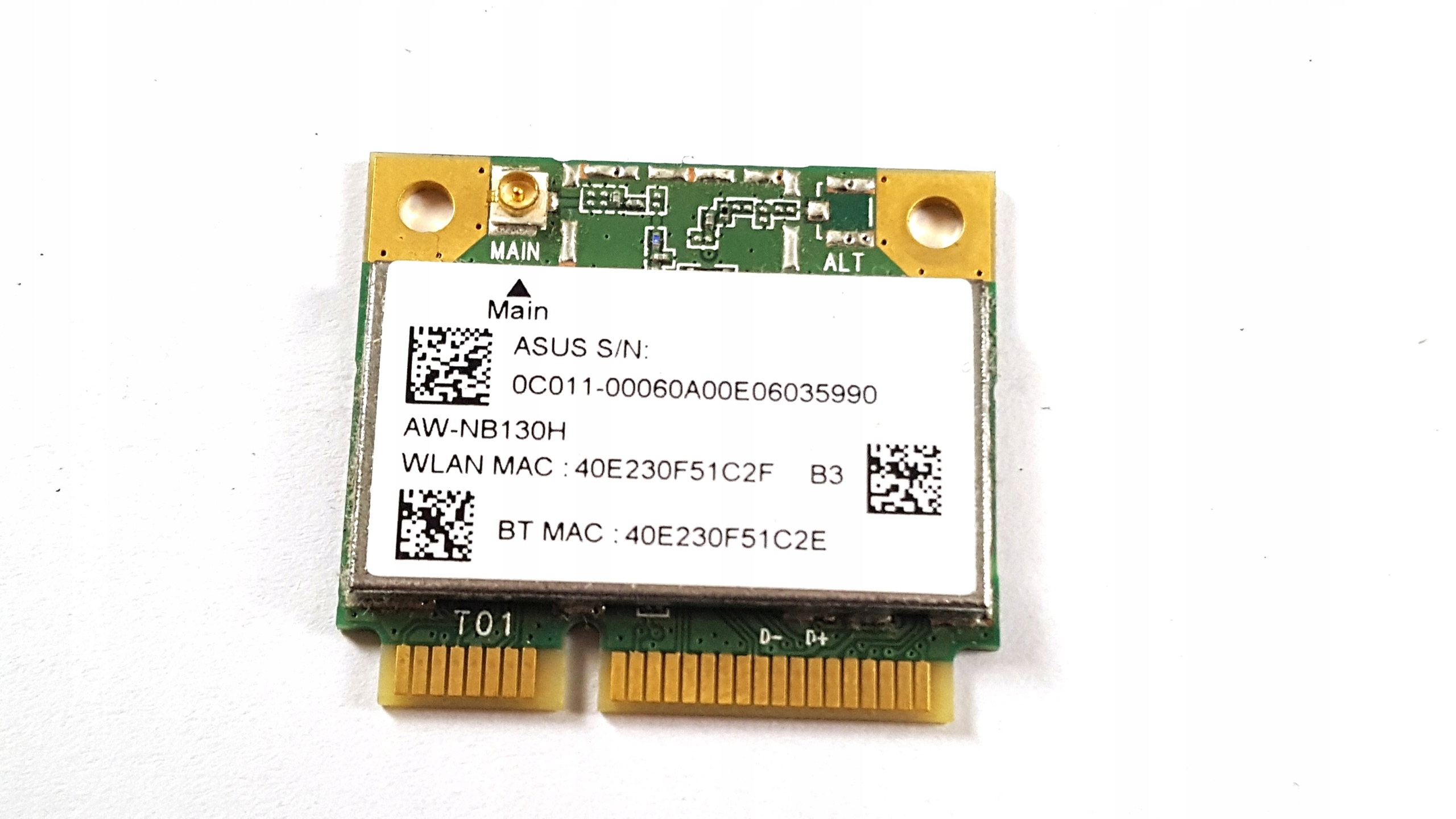 KARTA WIFI ATHEROS ANATEL MODEL: QCWB335