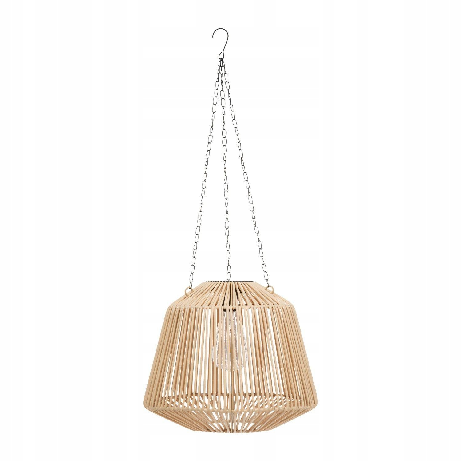 Lampa solarna wisząca Jily, boho, Ø 28 cm
