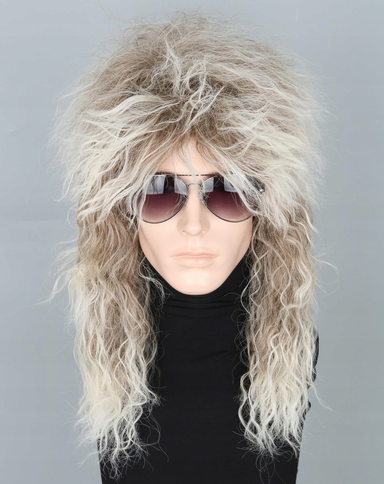 Lemarnia Unisex Dlouhá kudrnatá paruka Halloween Cosplay