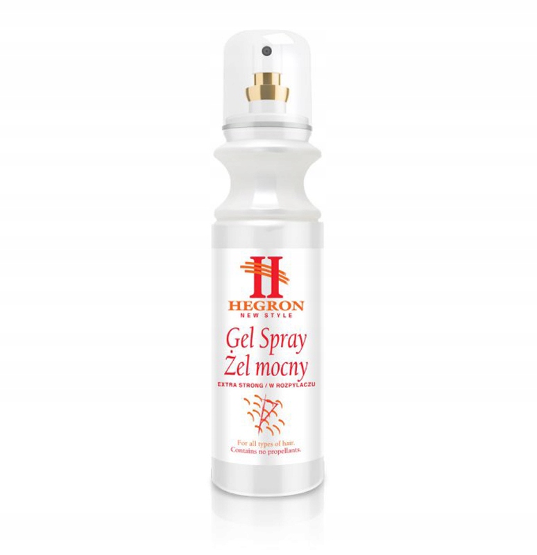 

Gel Spray Do Włosów Hegron Extra Mocny 300ML Żel