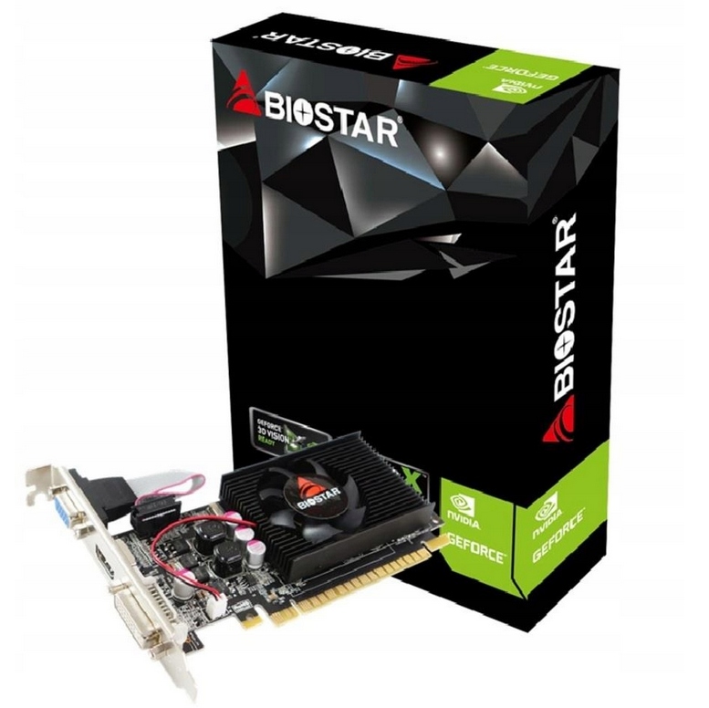 Grafická karta Biostar GeForce 210 1GB VN2103NHG6 DVI a 15pin D-Sub